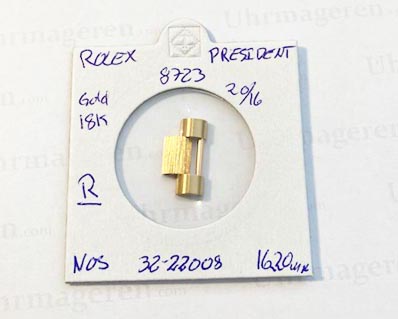 Rolex President Bark link 18k gold, Gent 8723 16.2mm. NOS.