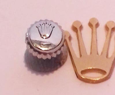 Rolex steel Crown 24-603-0