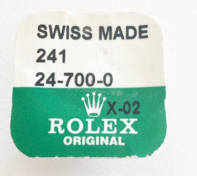 Rolex steel crown, 24-700-0.