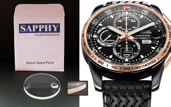 Chopard Mille Miglia Speed Black Power Control ساعات الكريستال الياقوت